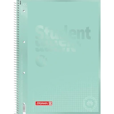 Bild av BRUNNEN Collegeblock Premium Student Colour Code A4 Täckblad: mint