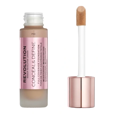 Bild av Makeup Revolution Conceal &amp; Define Foundation Foundation, Storlek: 23 ml, F10