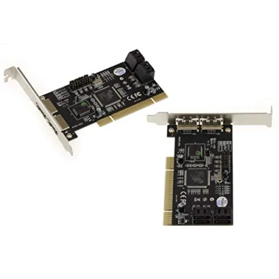 Bild av KALEA INFORMATIQUE Kontrollkort PCI 4 + 2 portar SATA/eSATA 6G Marvell 88SE9230 Chipset RAID 0/1/5/0+1