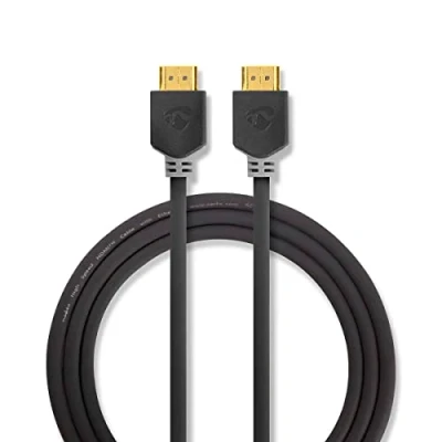 Bild av Nedis HDMI with Ethernet cable 2 m