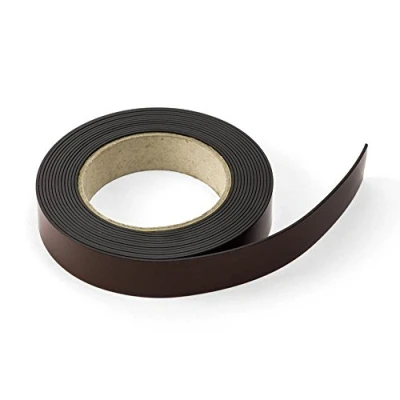 Bild av Magnet Expert® 25 mm bred x 1,5 tjock magnetisk tejp med premium självhäftande polaritet A (5 m längd)