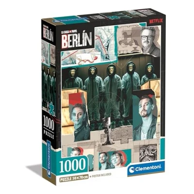 Bild av Clementoni Jigsaw Puzzle La Casa de Papel 1000pcs. Golv