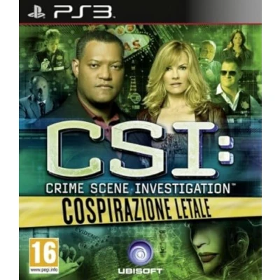 Bild av CSI: Crime Scene Investigation Fatal Conspiracy Sony PlayStation 3 Äventyr