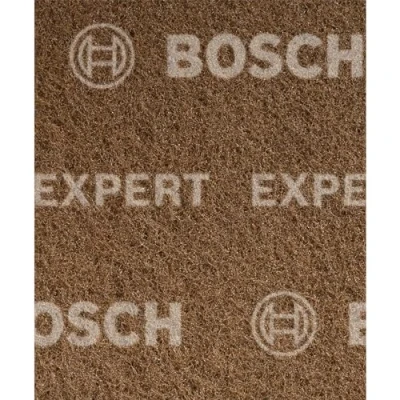Bild av Bosch Professional 2x Expert N880 Fleece dynor (för Stålplåtar, 115 x 140 mm, Grovlek grov A, tillbehör Handslipning)