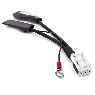Bild av Adapter universum bilradio Bluetooth modul AUX gränssnitt 12 stift quadlock kabel