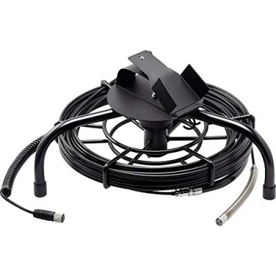 Bild av VOLTCRAFT BS 14mm/25m Endoscope Probe Ø 14 mm 25 m Vattentät, Utbytbar kamerasond, Förlängningar som tillval, Fokusering, Bildfunktion, LED belysning