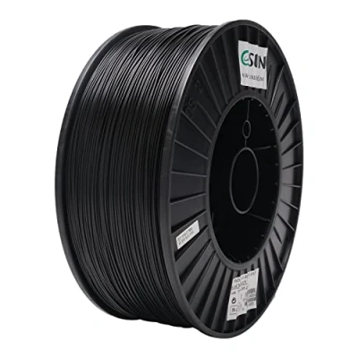 Bild av eSUN PLA+ Filament 1.75mm, Förbättrad Seghet PLA Plus 3D skrivarfilament, Dimensionell Noggrannhet +/ 0.03mm, 3KG Spole (6.6 LBS) tryckmaterial för skrivare, Svart