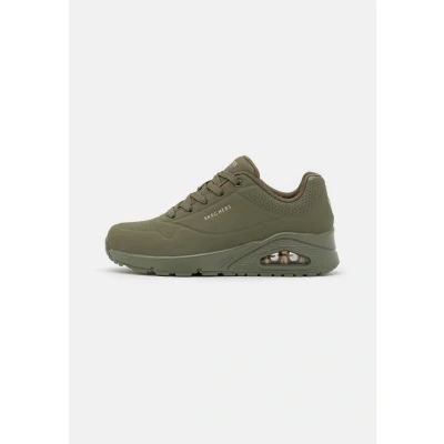 Bild av Skechers Sport UNO Sneakers, Storlek: 37, Olive Förstklassig skinnimitation