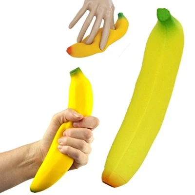 Bild av Tobar 30232 Squishy Banana 1 st, gul, liten