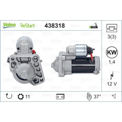 Bild av Startmotor VALEO 438318