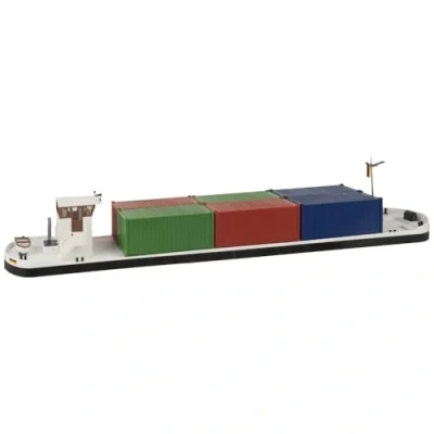 Bild av Faller 131013 H0 Modellfartyg Flodtransport med containrar