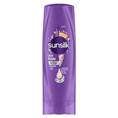 Bild av Sunsilk, Perfekt slät balsam, långsiktigt slätt hårbalsam, Active Fusion Formula med arganolja, silkeprotein och biotin för synligt friskt hår, 200 ml