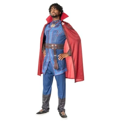 Bild av Rubies officiella Marvel Dr Strange in the Multiverse of Madness Deluxe herrkostym, vuxen maskeraddräkt standard