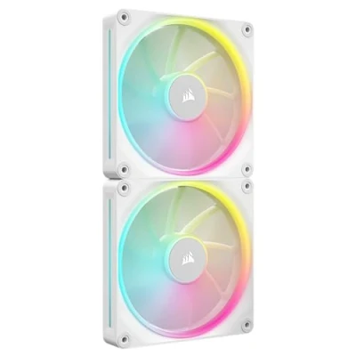 Bild av Corsair iCUE LINK LX140 2 pack Chassi fläkt 140mm Vit 36 dBA