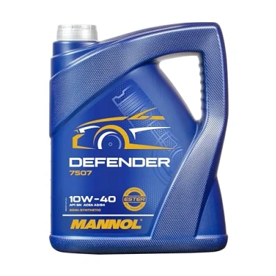 Bild av Mannol Defender 10W 40 5I Huile moteur MN7507 5 RENAULT: Vel Satis, TRAFIC 2 Kasten, MASTER PEUGEOT: Expert I Van, Boxer 306 Berline