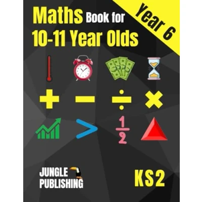 Bild av Maths Book for 10 11 Year Olds: KS2 6 Workbook Y6 SATs
