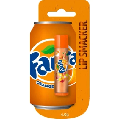 Bild av Lip Smacker Coca Cola Collection, Orange Fanta Smaksatt Läppbalsam Inspirerad av Cola, Återfuktande och Uppfriskande, Enkel Blisterförpackning