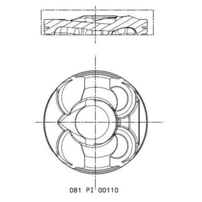 Bild av Kolv Mahle 081 PI 00110 000