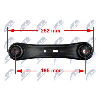Bild av NTY ZWT FR 012 Barre Stabilisatrice des deux côtés du pont arrière, inférieur FORD: S Max Mk1, MONDEO 4