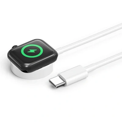 Bild av Laddare för Apple Watch, USB C magnetisk laddningskabel iWatch, trådlös bärbar klocka laddningsstation Watch Ultra/Ultra 2/10/9/8/7/6/5/4/3/2/1/SE serien, 3,3 fot