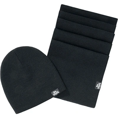 Bild av Lonsdale Unisex SET Leafield Mössa, Storlek: One Size, Black
