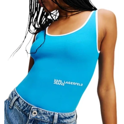 Bild av Karl Lagerfeld Jeans Bodysuit Linne, Storlek: Small, Blithe