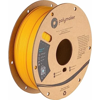 Bild av Polymaker PolyLite PETG Gul 1,75mm 1kg