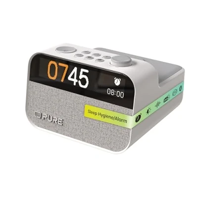 Bild av PURE Moment Charge Cotton White DAB/DAB+ Mono Vit