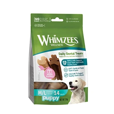 Bild av Whimzees Puppy M/L 14 stk 210 g MP