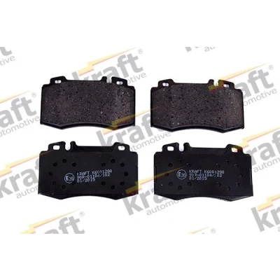 Bild av KRAFT AUTOMOTIVE Bromsbeläggssats, skivbroms 6001280 MERCEDES BENZ [C CLASS, CLC CLK, M S SL, SLK]