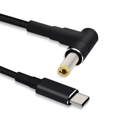 Bild av USB C till DC kabel 5,5x2,5 mm 9 V