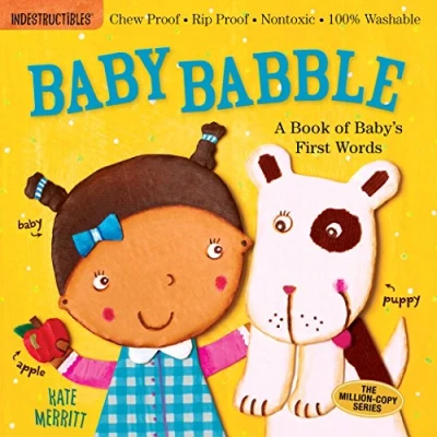 Bild av Indestructibles: Baby Babble: Chew Proof · Rip Nontoxic 100% Washable (Book for Babies, Newborn Books, Safe to Chew)