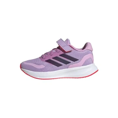 Bild av adidas Performance Runfalcon 5 Väglöparskor för barn, Storlek: 35, Powder plum/aurora plum/lucid red Textil/syntet