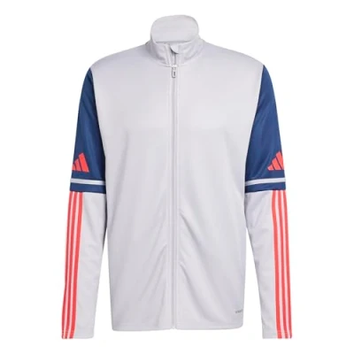 Bild av adidas Performance Squadra Träningsjacka, Storlek: XS, Glory grey team navy blue pure ruby