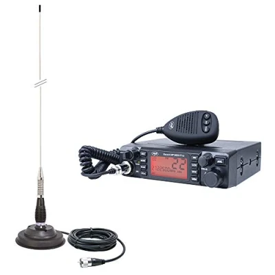 Bild av CB Radio PNI Escort HP 9001 PRO ASQ Adjustable, AM FM, 12V / 24V, 4W, Scan, Dual Watch, ANL, Multicolor Screen
