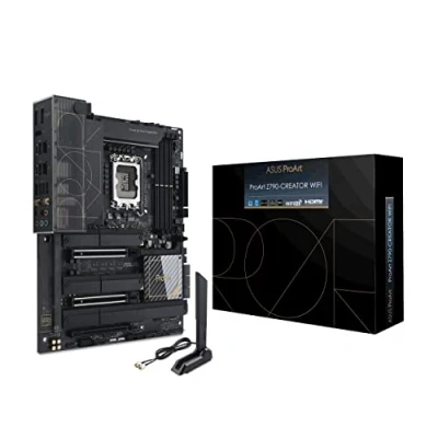 Bild av ASUS PROART Z790 CREATOR WIFI, Intel Z790, 1700, ATX, 4 DDR5, HDMI, 2 Thunderbolt, Wi Fi 6E, 10G &amp; 2.5G LAN, PCIe5, 4x M.2