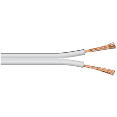 Bild av Goobay 15109 högtalarkabel, vit, CU, 4,4 mm diameter, 10 m kabellängd