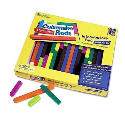 Bild av Learning Resources Anslutande Cuisenaire Stavar Inledande Uppsättning
