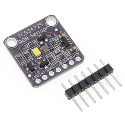 Bild av DollaTek TCS34725 RGB ljusfärgsensor igenkänningsmodul med IR filter för Arduino