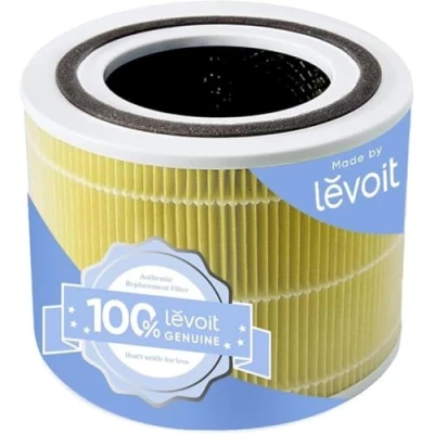 Bild av LEVOIT Core 300 ersättningsfilter för husdjursallergi, 3 i 1 äkta HEPA, högeffektiv aktivt kol, Core300 RF PA, pack, gul