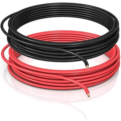 Bild av DCSk Fordonskabel 1,0mm² 10m FLRY B asymmetrisk 1 mm² fordonskabelsträng uppsättning färg röd/svart 1mm2