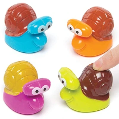 Bild av Baker Ross AG663 Snigelracers för barn (förpackning med 4) perfekt att leka