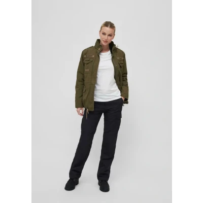 Bild av Brandit M65 GIANT FELDJACKA DAMER ARMY VINTERJACKA Foder US PARKA OUTDOOR JACKA, oliv, 4XL