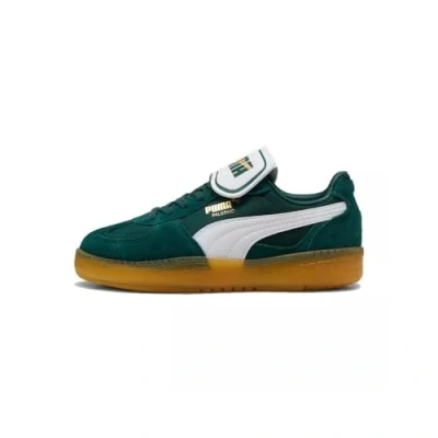 Bild av Puma Palermo MODA Tongue Sneakers, Storlek: 38, Dark myrtle/white Skinn och textil