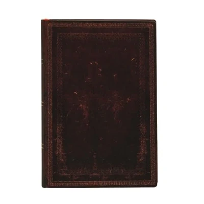 Bild av Carnet Flexis Noir Marocain Uni Mini Ligné 176 p.: Lined