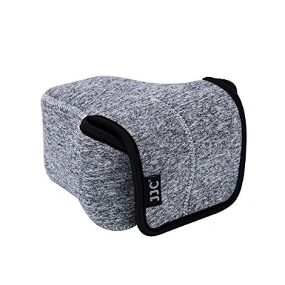 Bild av JJC Mjuk elastisk neopren spegellös kamera bärväska för Canon EOS M50 M5 Fuji Fujifilm X E4 S10 T30 T20 T10 A3 A2 M1 Sony a7C DSLR kameror ultralätt rörelsefodral