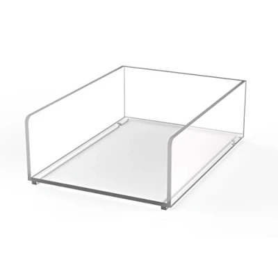 Bild av Maul Papperslåda, Din A6, Akryl, Transparent, Stapelbar, 165 x 120 53 mm, 1 Styck