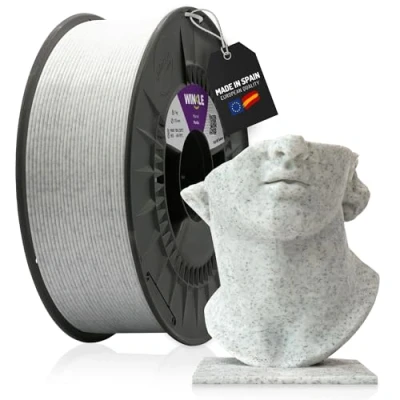 Bild av WINKLE PLA HD Texture filament (texturerad) marmor 3D skrivare tråd 1,75 mm 1 kg dimensionell noggrannhet spole