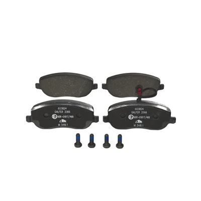 Bild av ATE 13.0460 3824.2 Jeu de plaquettes frein contact signal d&#039;usure inclus avec vis d&#039;étrier FIAT: Croma II Break