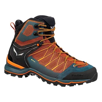 Bild av Salewa MTN Trainer LITE MID GTX Hikingskor, Storlek: 40.5, Black out/carrot Skinn och textil